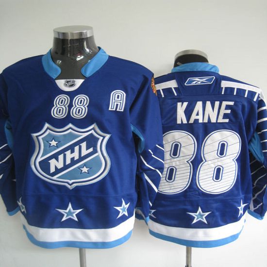 Blackhawks #88 Patrick Kane Blue 2011 All Star Stitched Jersey