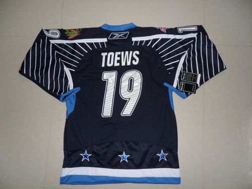 Blackhawks #19 Jonathan Toews 2011 All Star Stitched Dark Blue Jersey