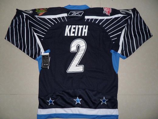 Blackhawks #2 Duncan Keith 2011 All Star Stitched Dark Blue Jersey