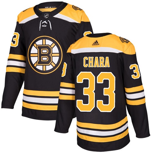 Boston Bruins #33 Zdeno Chara Black Stitched Adidas Jersey