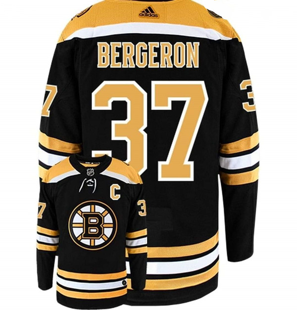 Boston Bruins #37 Patrice Bergeron Black Stitched Jersey