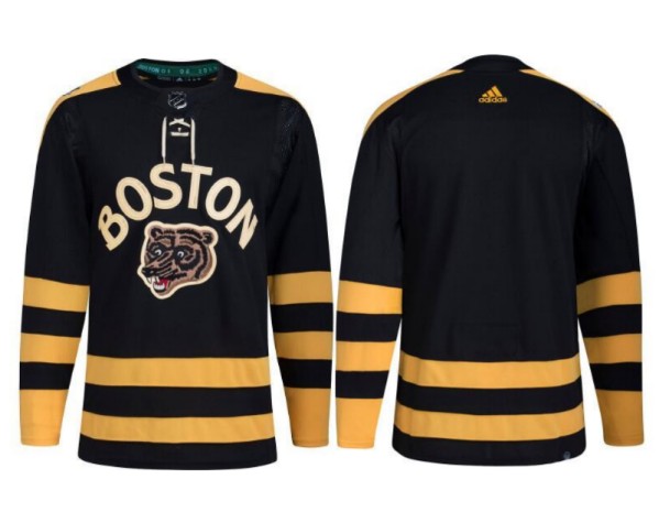 Boston Bruins Blank Black Classic Primegreen Stitched Jersey
