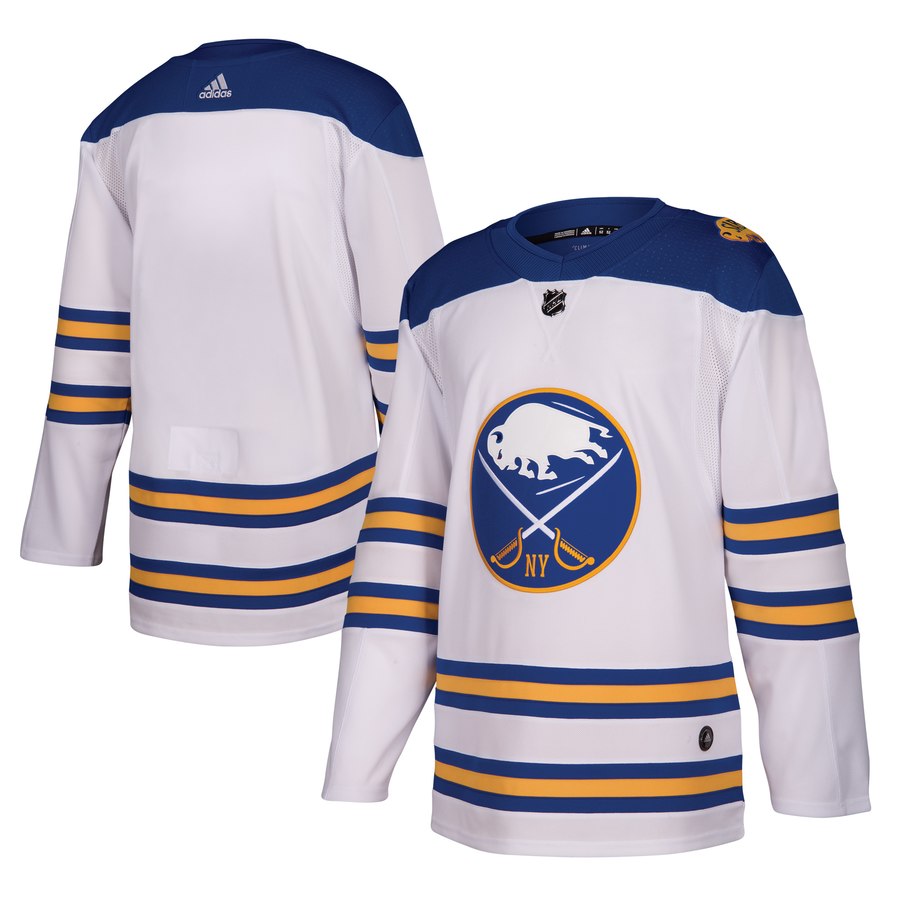 Buffalo Sabres White Stitched Adidas Jersey
