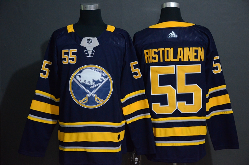 Buffalo Sabres #55 Rasmus Ristolainen Navy Stitched Jersey
