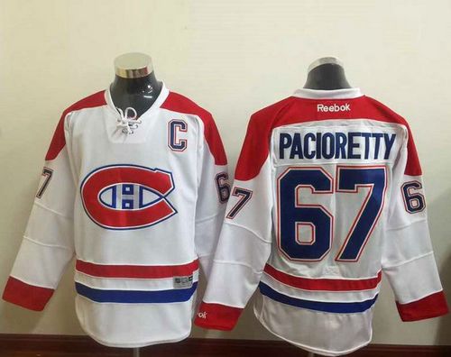 Canadiens #67 Max Pacioretty White New CH Stitched Jersey