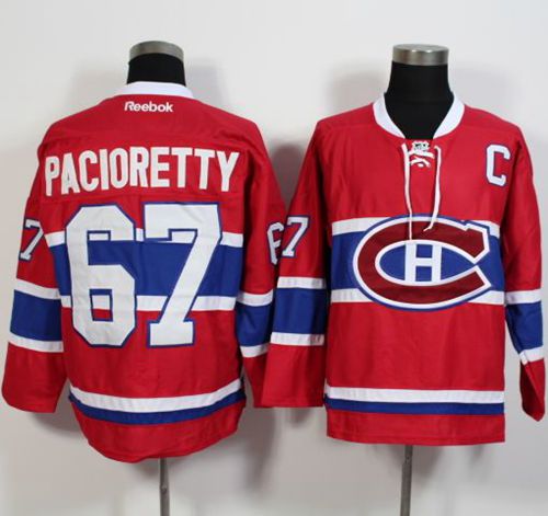 Canadiens #67 Max Pacioretty Red New CH Stitched Jersey