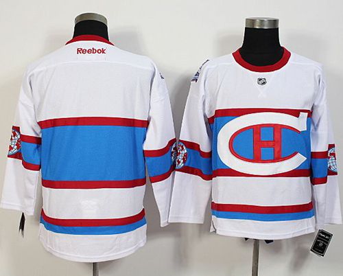 Canadiens Blank White 2016 Winter Classic Stitched Jersey
