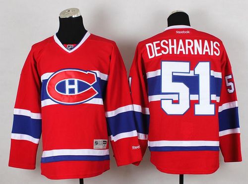 Canadiens #51 David Desharnais Red New CH Stitched Jersey