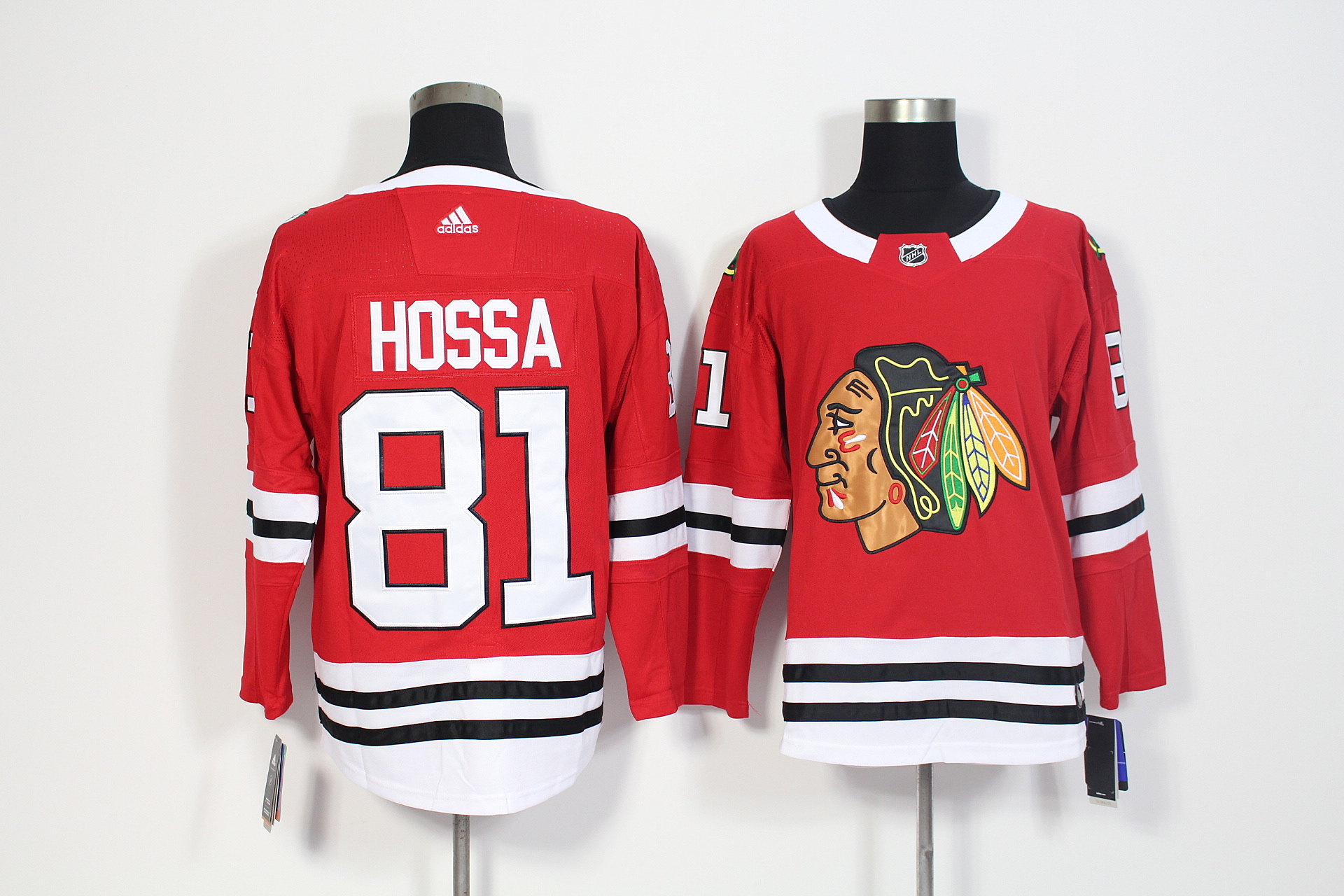 Chicago Blackhawks #81 Marian Hossa Red Stitched Adidas Jersey