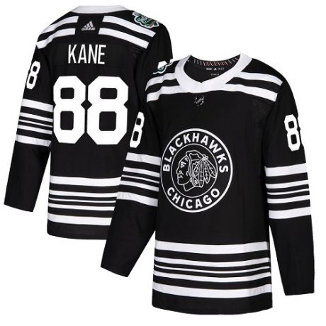 Chicago Blackhawks #88 Patrick Kane Black 2019 Winter Classic Stitched Jersey