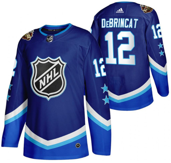 Chicago Blackhawks #12 Alex DeBrincat 2022 All-Star Blue Stitched Jersey