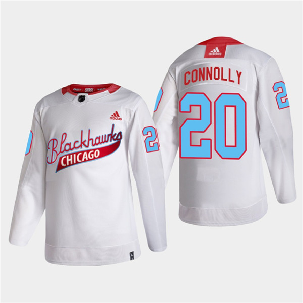 Chicago Blackhawks #20 Brett Connolly 2022 Community Night White Stitched Jersey