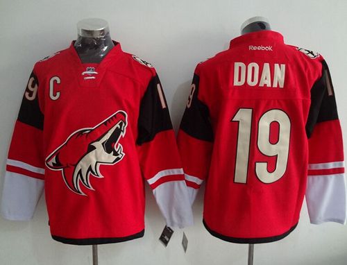 Coyotes #19 Shane Doan Red Home Stitched Jersey