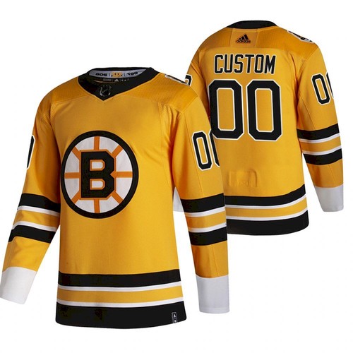 Boston Bruins Custom 2020-21 Name Number Size NHL Stitched Jersey