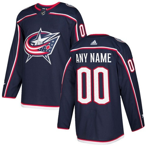 Columbus Blue Jackets Custom Name Number Size NHL Stitched Jersey