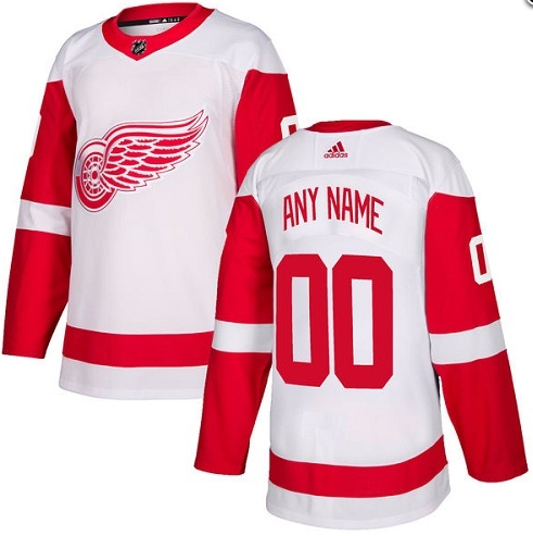 Detroit Red Wings Custom Name Number Size NHL Stitched Jersey
