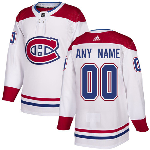 Montreal Canadiens Custom Name Number Size NHL Stitched Jersey