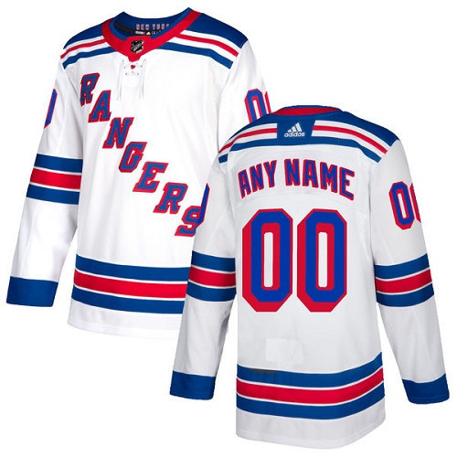 New York Rangers Custom Name Number Size NHL Stitched Jersey