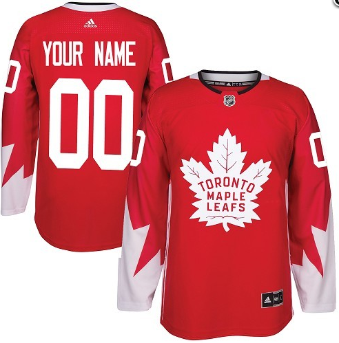 Toronto Maple Leafs Custom Name Number Size NHL Stitched Jersey