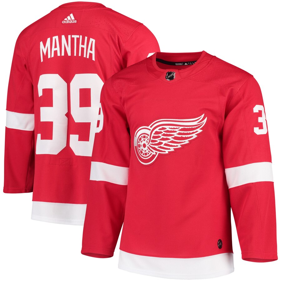 Detroit Red Wings # 39 Anthony Mantha Red Stitched Jersey