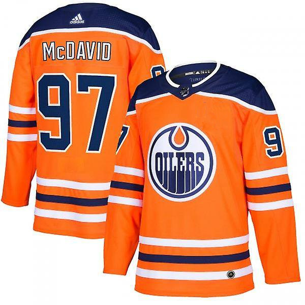 Edmonton Oilers #97 Connor McDavid Orange Adidas Stitched Jersey