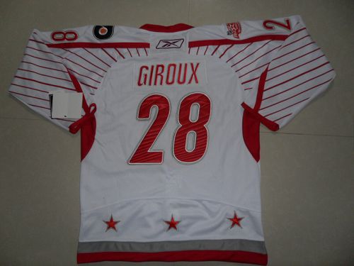 Flyers #28 Claude Giroux 2011 All Star Stitched White Jersey