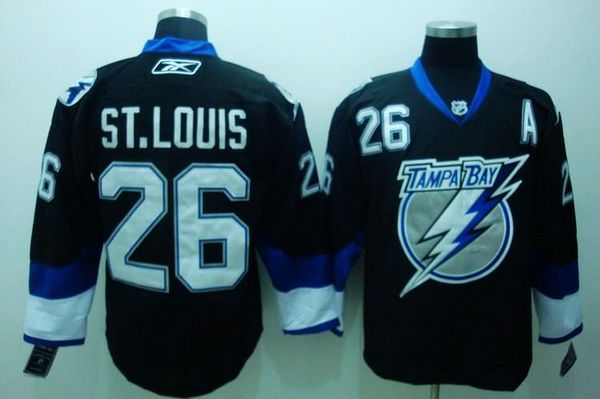 Lightning #26 St.Louis Stitched Black Jersey