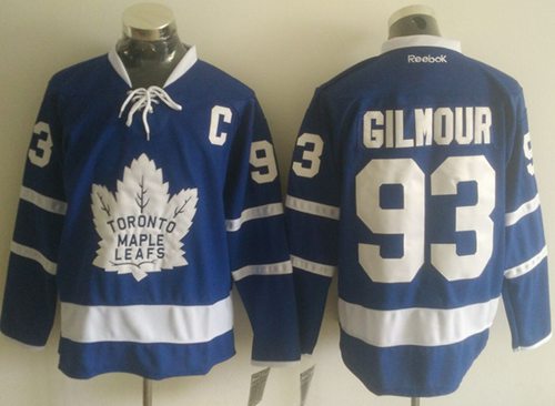 Maple Leafs #93 Doug Gilmour Blue New Stitched Jersey