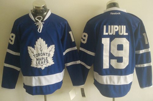 Maple Leafs #19 Joffrey Lupul Blue New Stitched Jersey