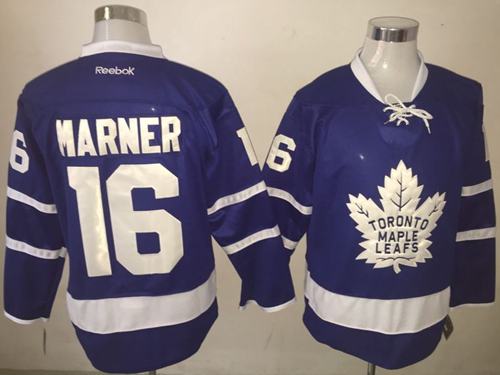 Maple Leafs #16 Mitchell Marner Blue New Stitched Jersey