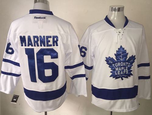 Maple Leafs #16 Mitchell Marner White New Stitched Jersey