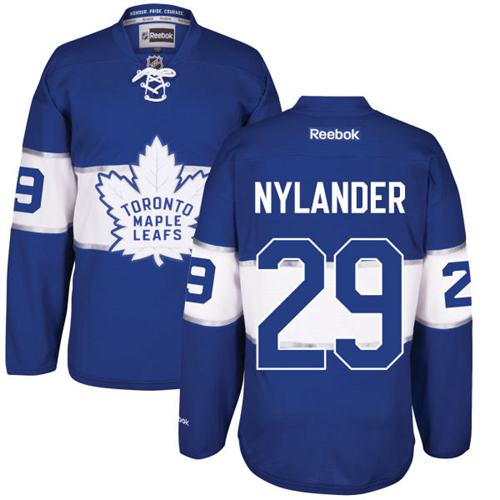 Maple Leafs #29 William Nylander Royal Centennial Classic Stitched Jersey