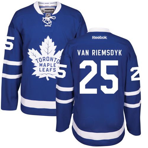 Maple Leafs #25 James Van Riemsdyk Blue New Stitched Jersey