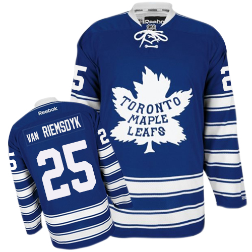 Maple Leafs #25 James Van Riemsdyk Blue 2014 Winter Classic Stitched Jersey