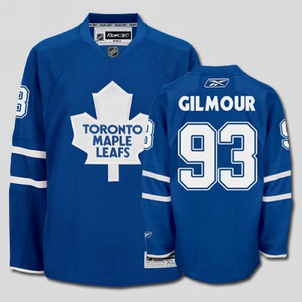 Maple Leafs #93 Doug Gilmour Stitched Blue Jersey