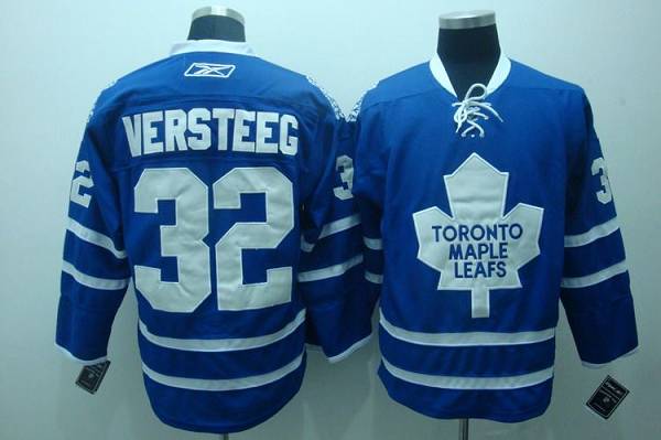Maple Leafs #32 Kris Versteeg Stitched Blue CCM Throwback Jersey