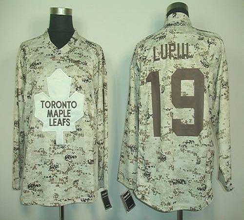 Maple Leafs #19 Joffrey Lupul Camouflage Stitched Jersey