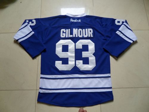 Maple Leafs #93 Doug Gilmour Blue Third Stitched Jersey