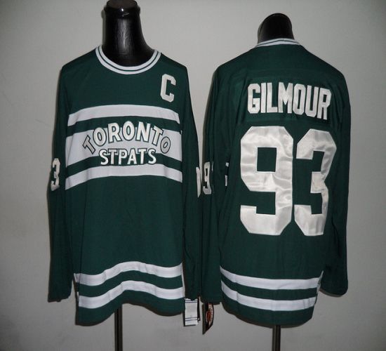 Maple Leafs CCM Throwback #93 Doug Gilmour Green Stitched Jersey