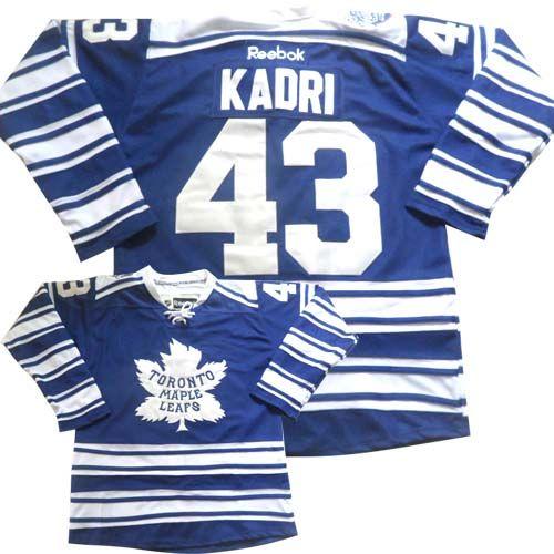 Maple Leafs #43 Nazem Kadri Blue 2014 Winter Classic Stitched Jersey