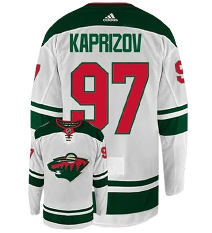 Minnesota Wild #97 Kirill Kaprizov White Stitched Jersey