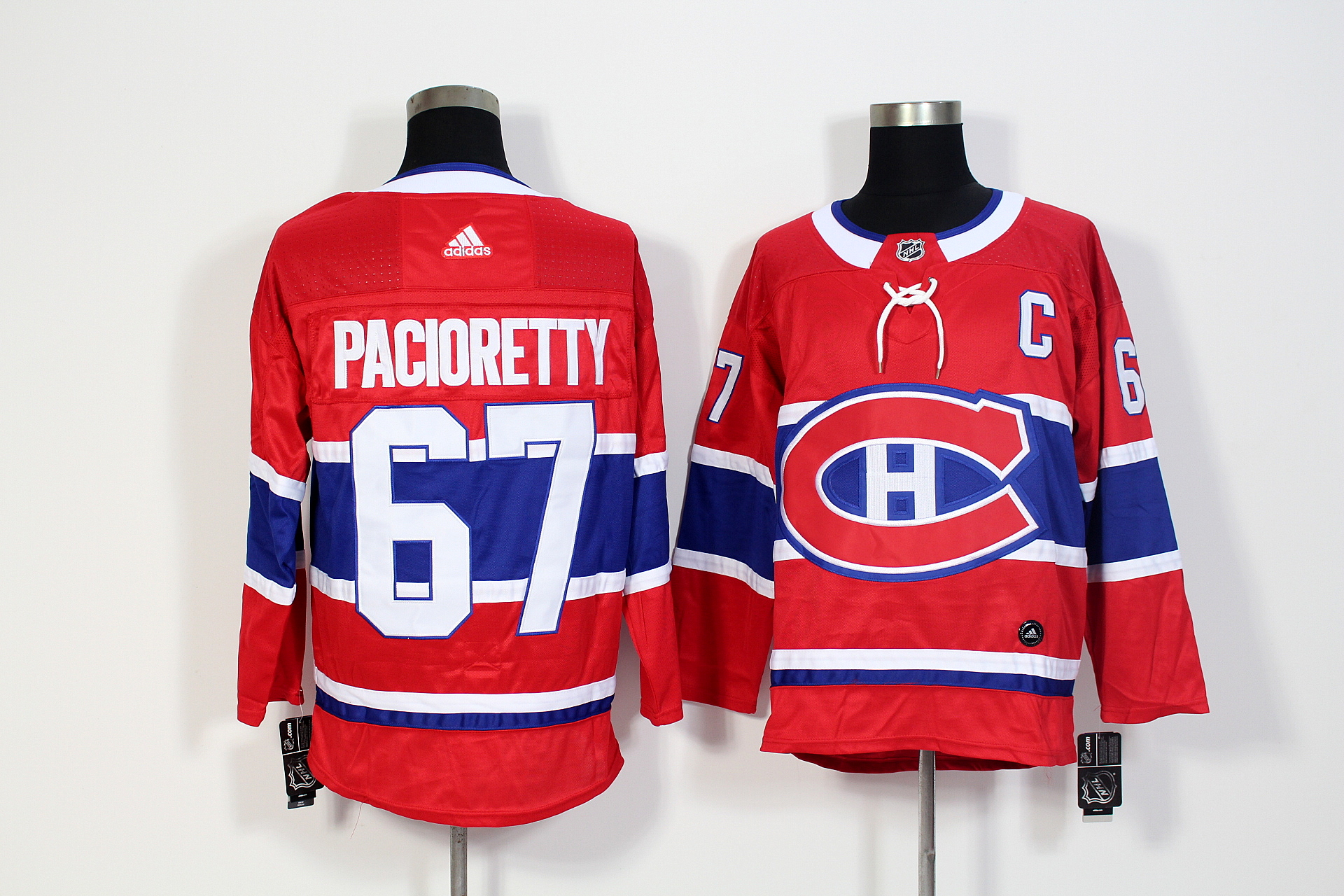 Montreal Canadiens #67 Max Pacioretty Red Stitched Adidas Jersey