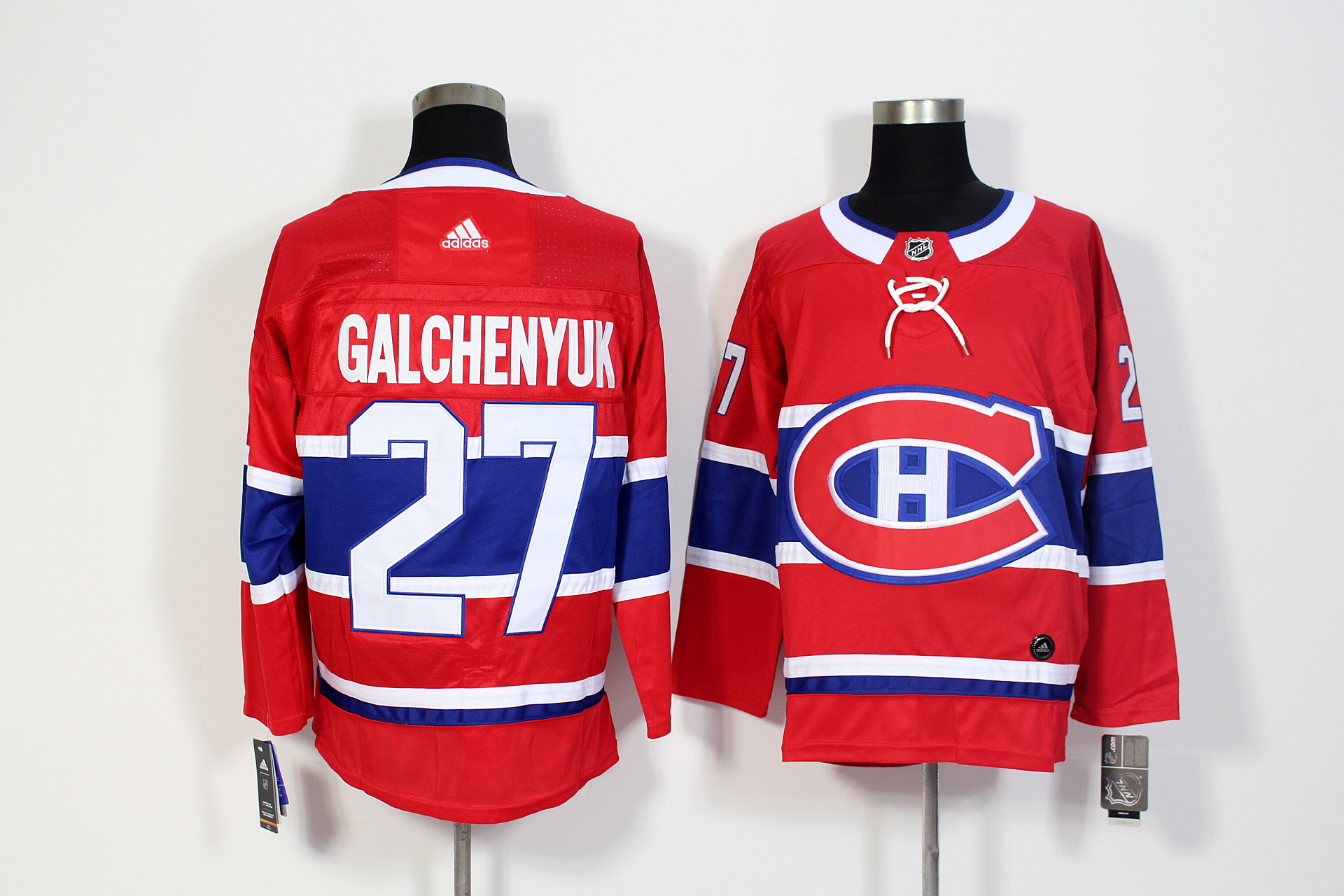 Montreal Canadiens #27 Alex Galchenyuk Red Stitched Adidas Jersey