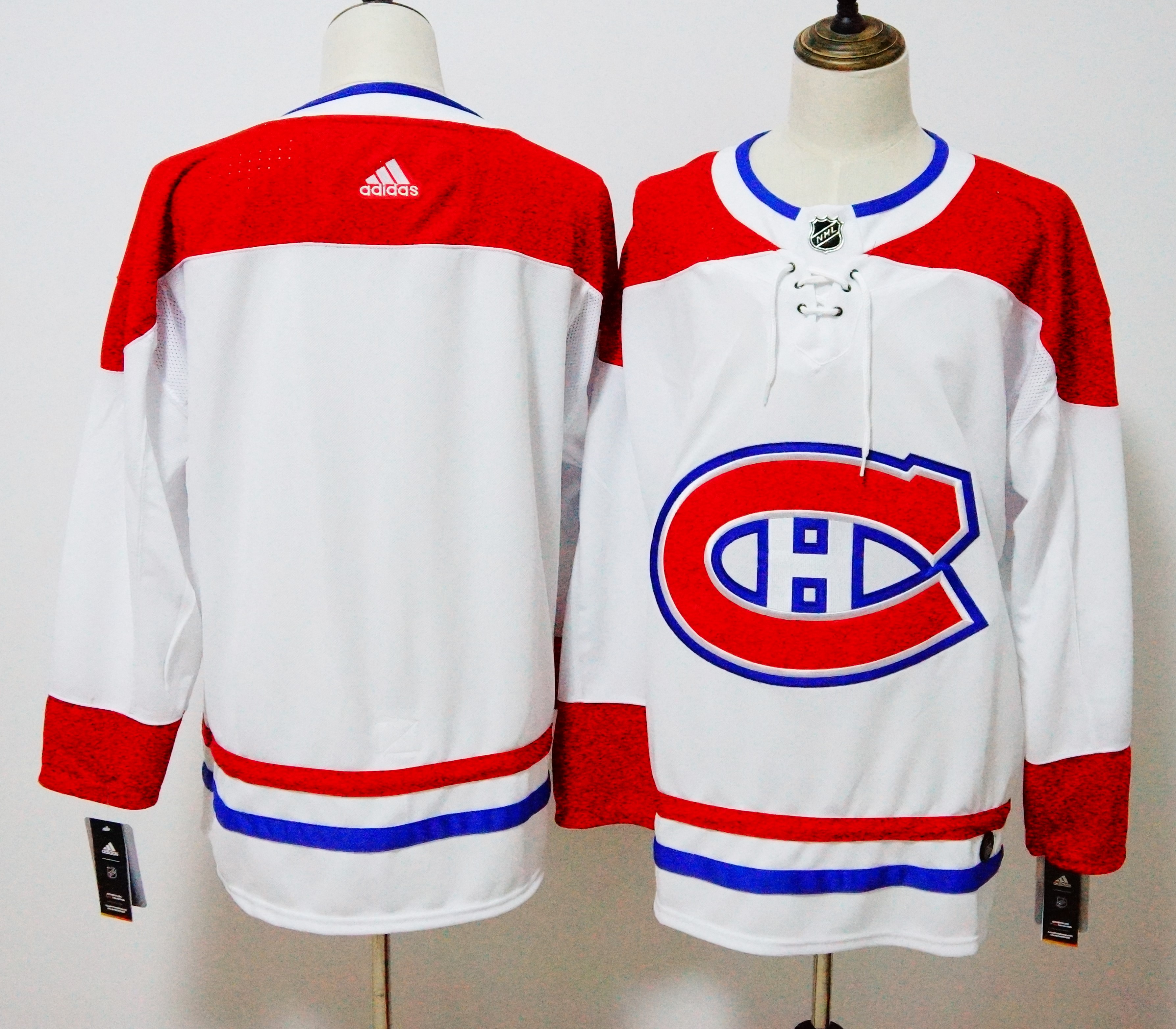 Montreal Canadiens White Stitched Adidas Jersey