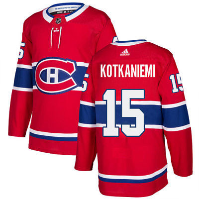 Montreal Canadiens #15 Jesperi Kotkaniemi Red Stitched Adidas Jersey