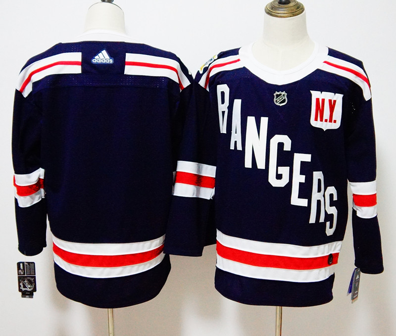 New York Rangers Navy 2018 Winter Classic Authentic Stitched Adidas Jersey