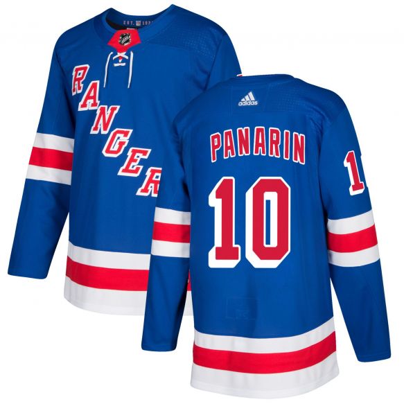 New York Rangers #10 Artemi Panarin Blue Stitched Jersey