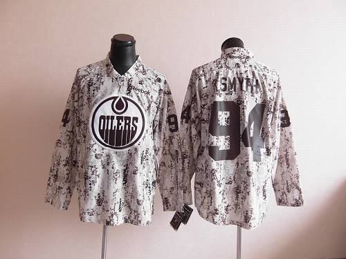 Oilers #94 Ryan Smyth Camouflage Stitched Jersey