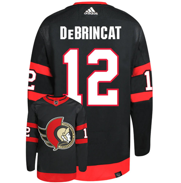 Ottawa Senators #12 Alex DeBrincat 2021 Black Stitched Home Jersey