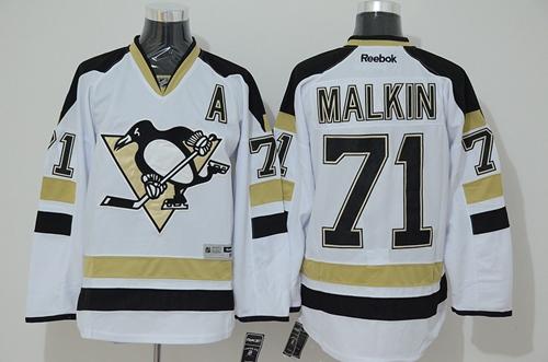 Penguins #71 Evgeni Malkin White 2014 Stadium Series Stitched Jersey